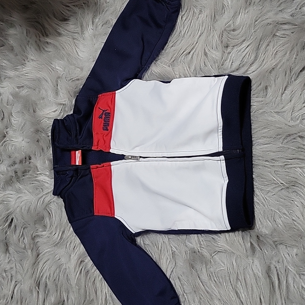 Baby puma zip up